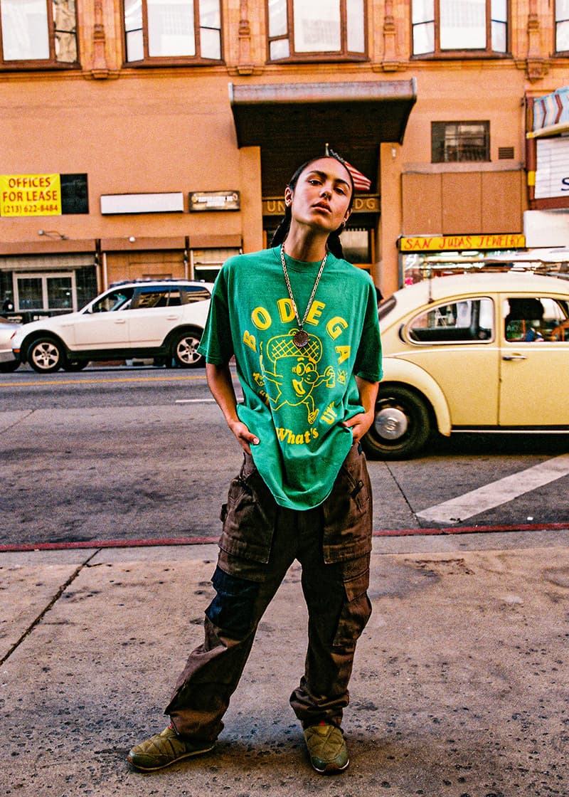 bodega drop 2 green t-shirt bodega logo