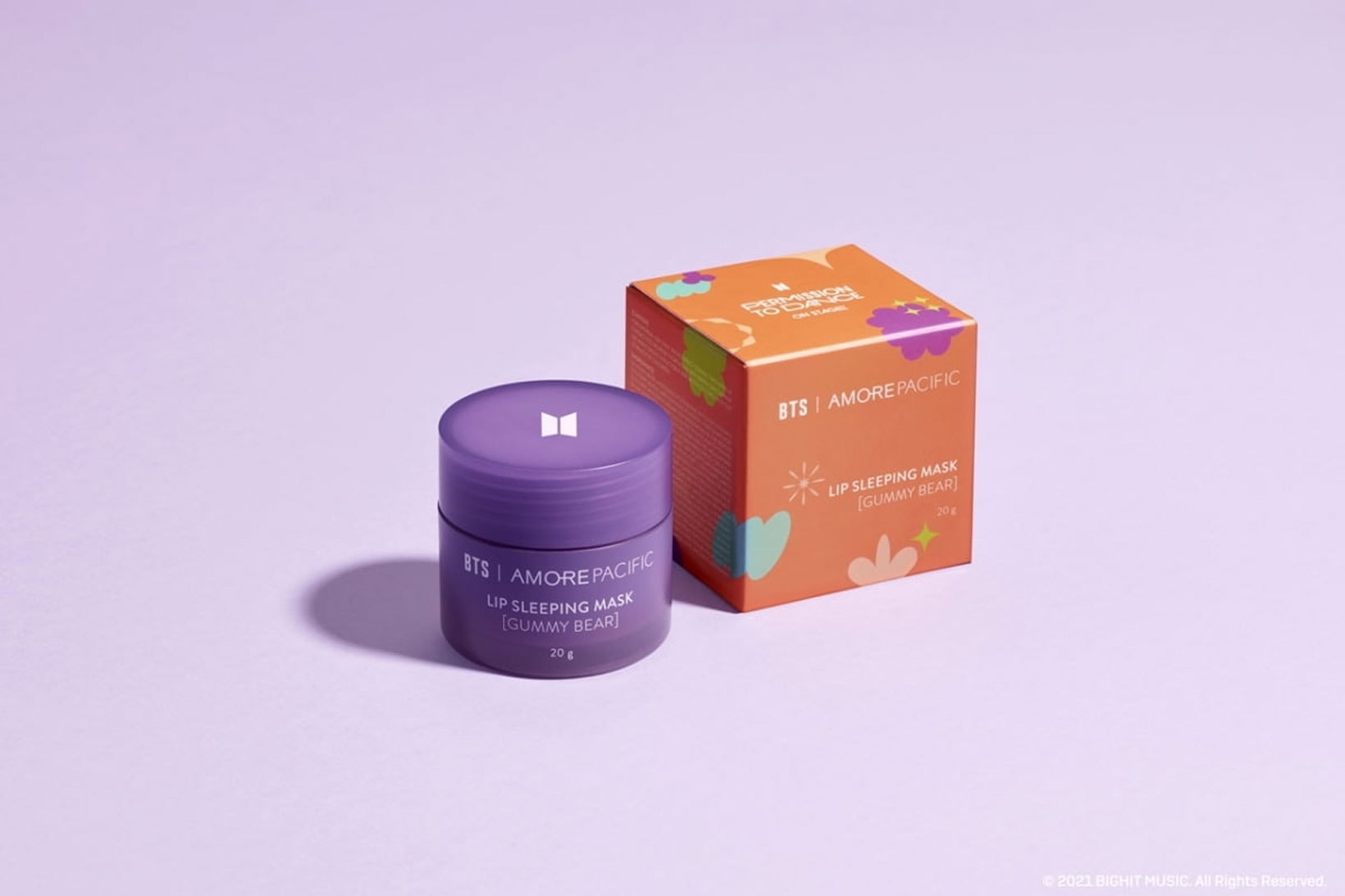 BTS AMOREPACIFIC Laneige Lip Sleeping Mask Gummy Bear Packaging Box