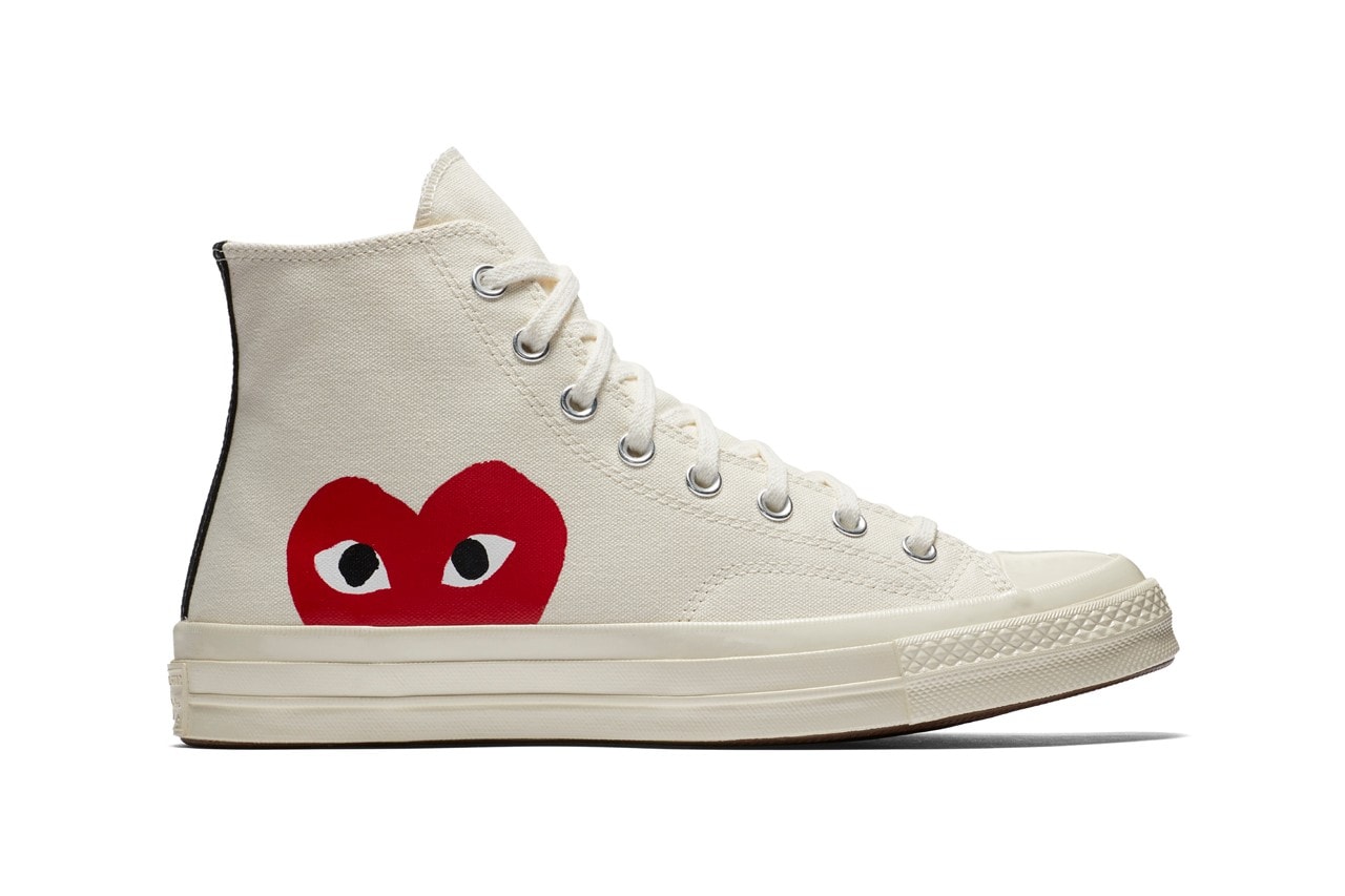 Converse Holiday Heat Restock Comme des garcons Chuck Taylor White