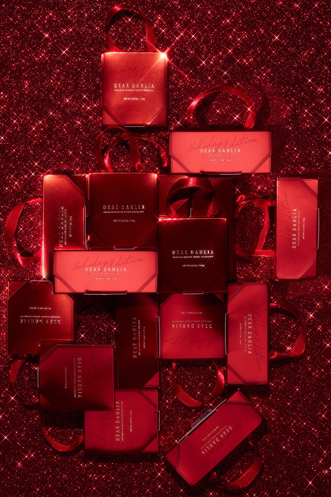 Dear Dahlia Holiday Makeup Collection Red Boxes