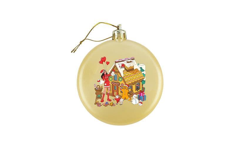 Dua Lipa Holiday 2021 Christmas Merch Collection Bauble Ornament