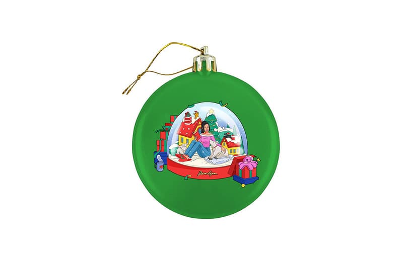 Dua Lipa Holiday 2021 Christmas Merch Collection Bauble Ornament