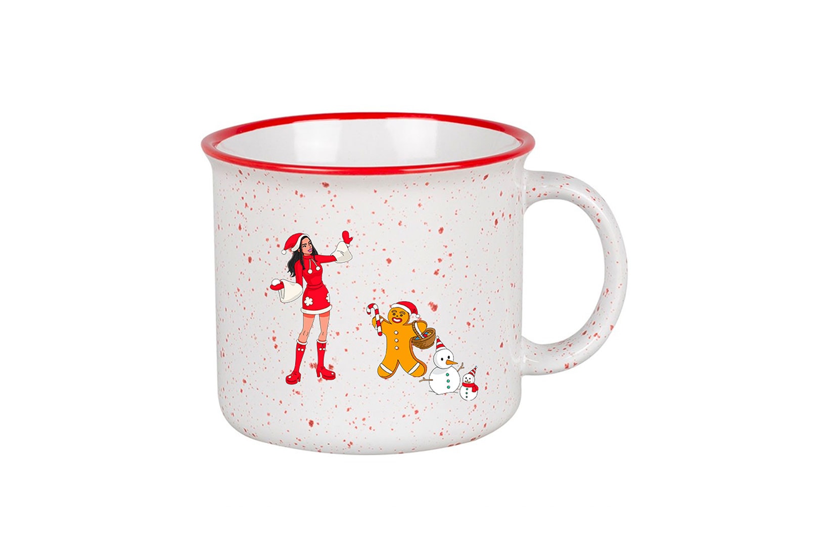 Dua Lipa Holiday 2021 Christmas Merch Collection Mug Cup