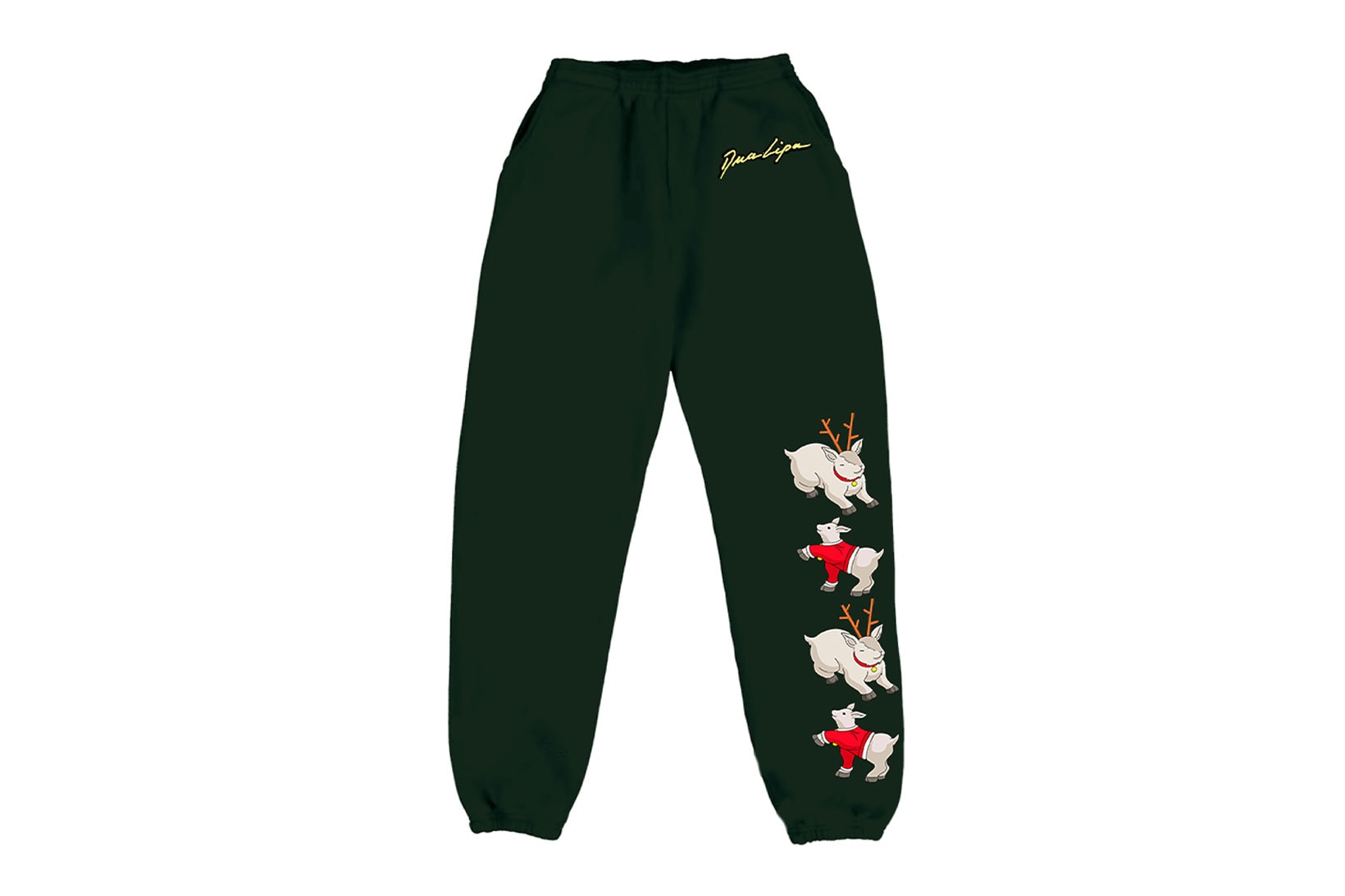 Dua Lipa Holiday 2021 Christmas Merch Collection Sweatpants