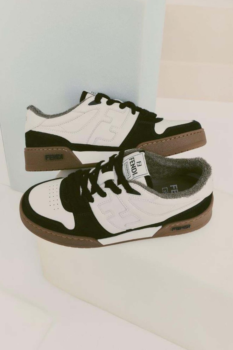 Fendi Match Sneaker Unisex Black White Price Release Date