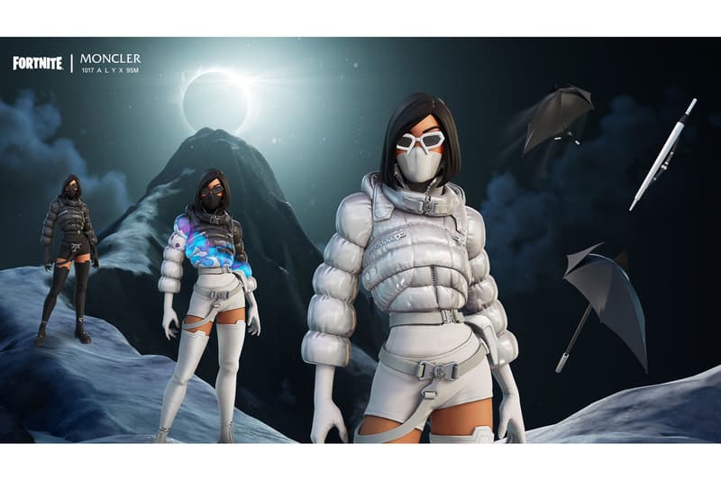 Fortnite 6 MONCLER 1017 ALYX 9SM Collaboration Female Women