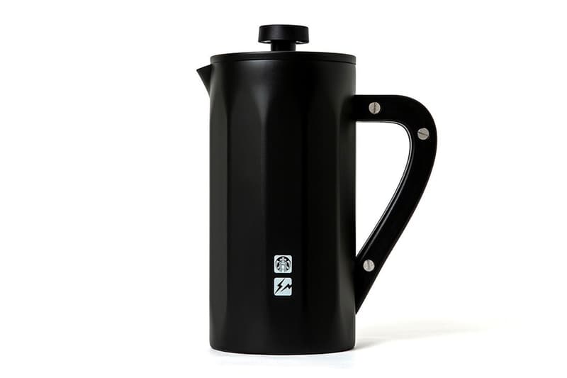 Starbucks fragment design Hiroshi Fujiwara Coffee Collaboration French Press Black