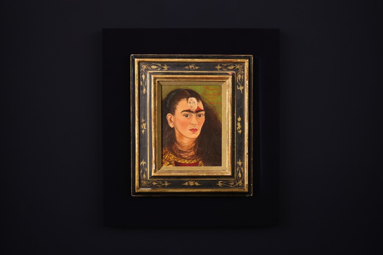 frida kahlo self-portrait diego y yo diego rivera husband painting art sotheby's auction artist 