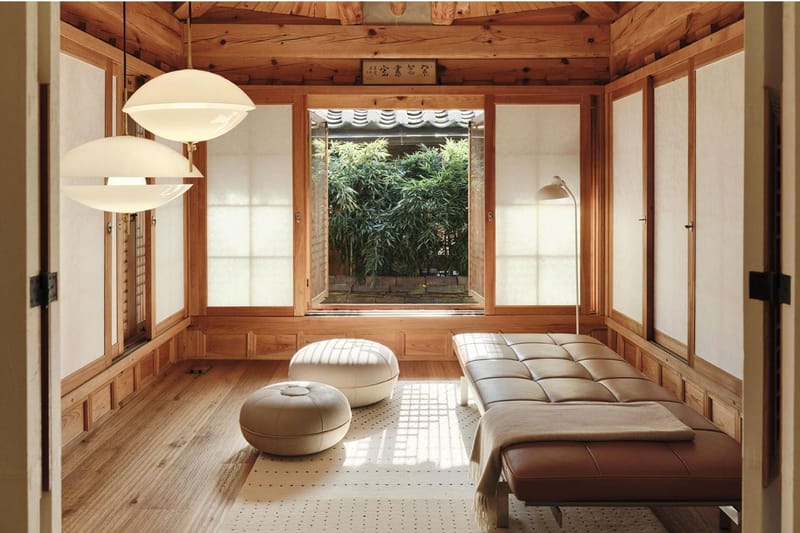 Take a Look Inside Fritz Hansen's Pop-Up Hotel in Seoul