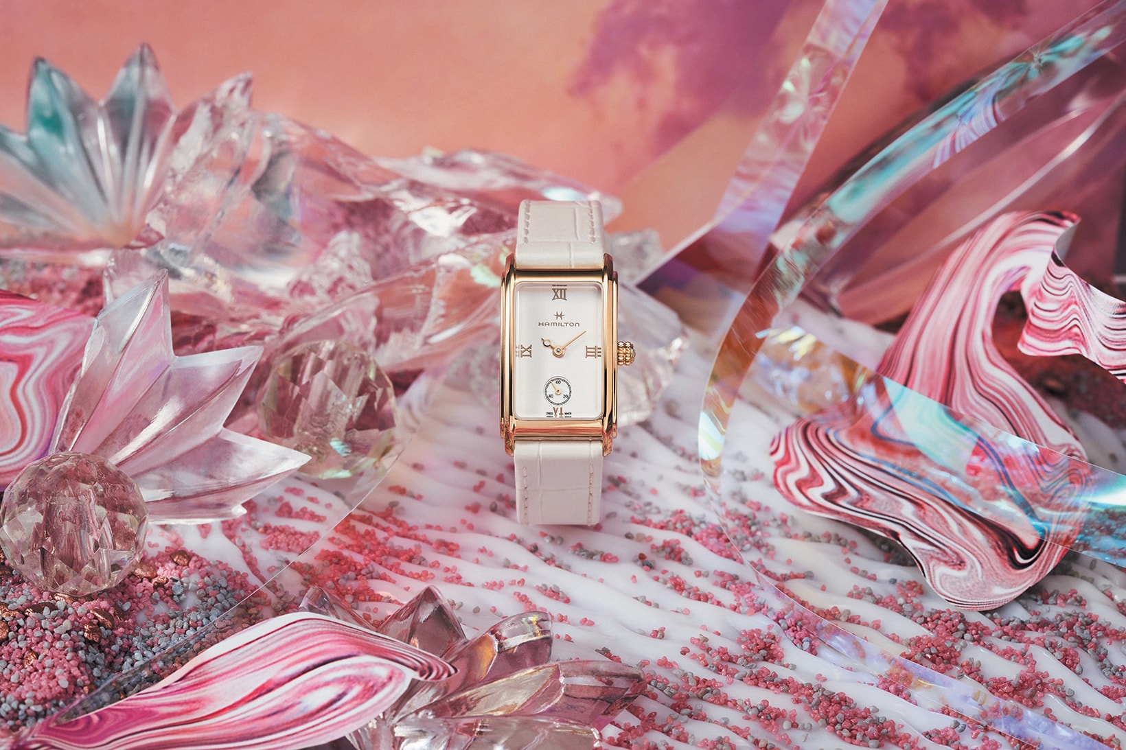 Hamilton Janie Bryant Watches Timepieces Collaboration Collection White