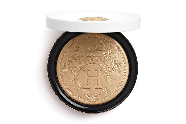 Hermès Beauty Creates Luxe Illuminating Powder for the Face and Eyes