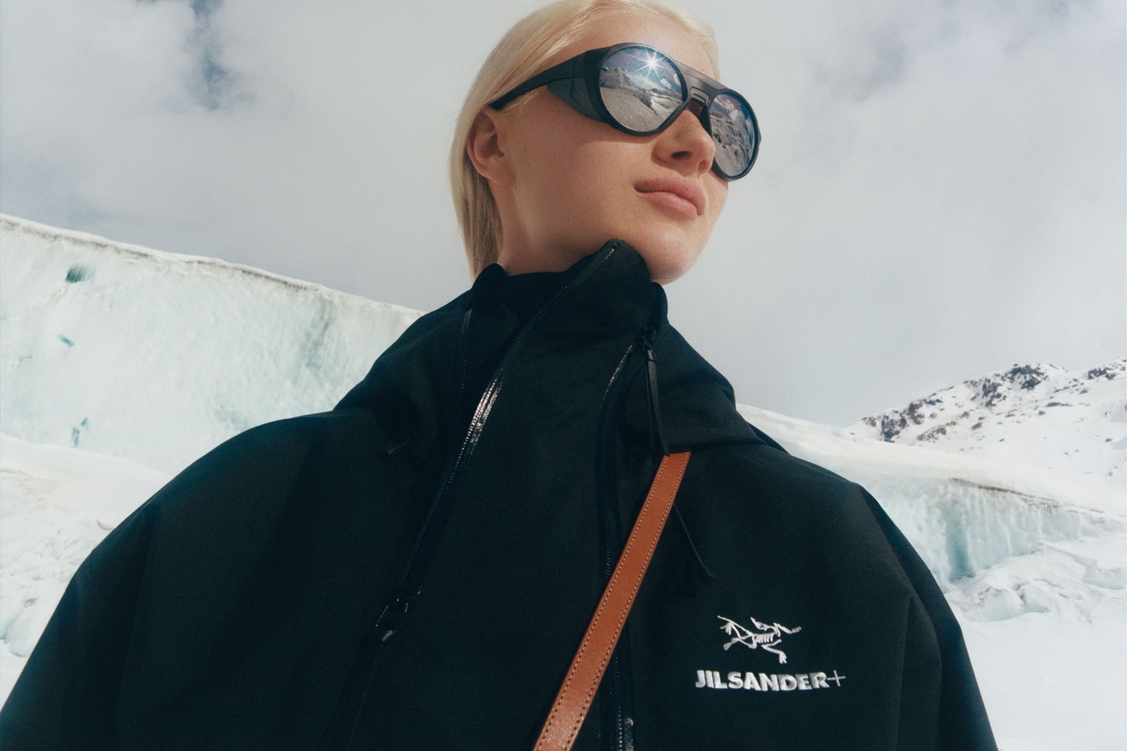 Jil Sander+ Arc'teryx FW21 Collaboration Sunglasses Snow Jacket