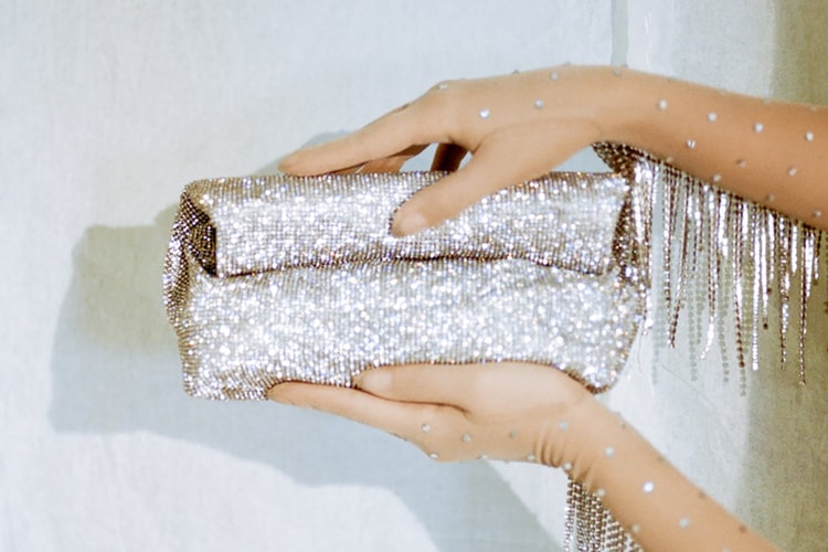 KARA Reimagines Your Childhood Lunch Bag With Sparkly Rhinestones