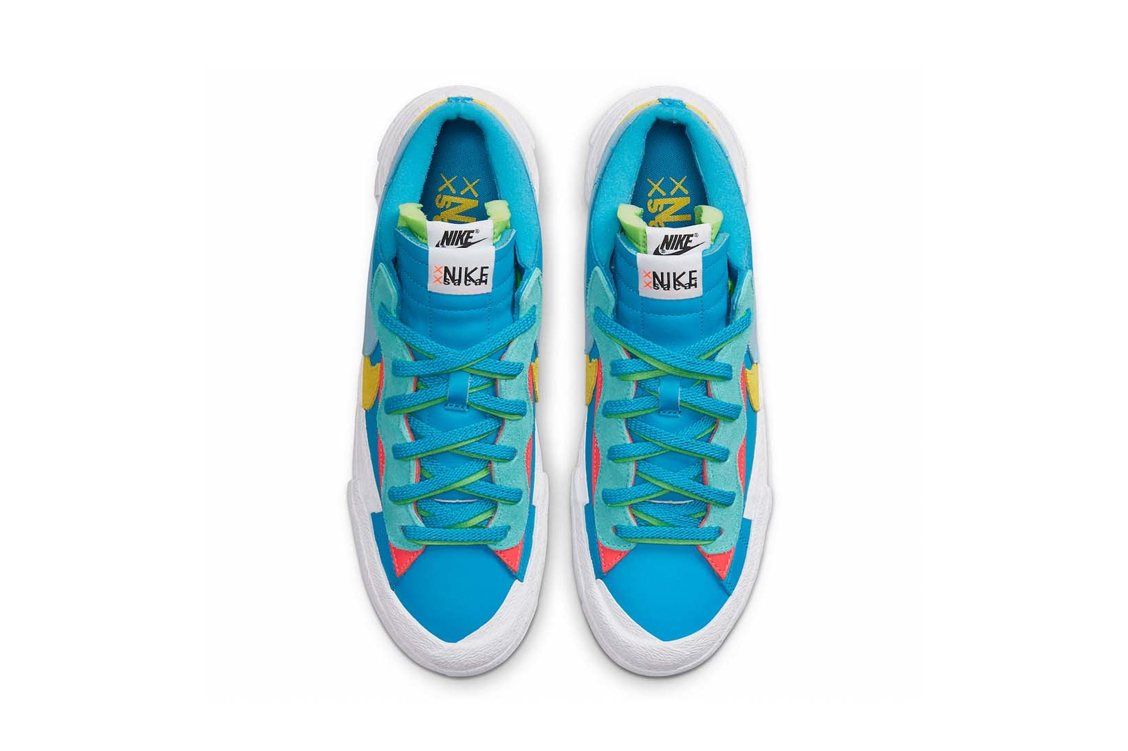 Nike x sacai x KAWS Blazer Low Neptune Blue Price Release Date Collaboration