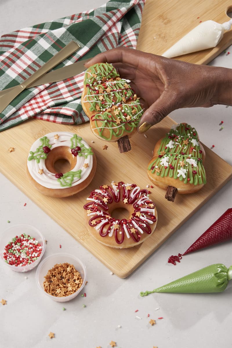 Krispy Kreme UK Christmas Donuts Sweets Desserts