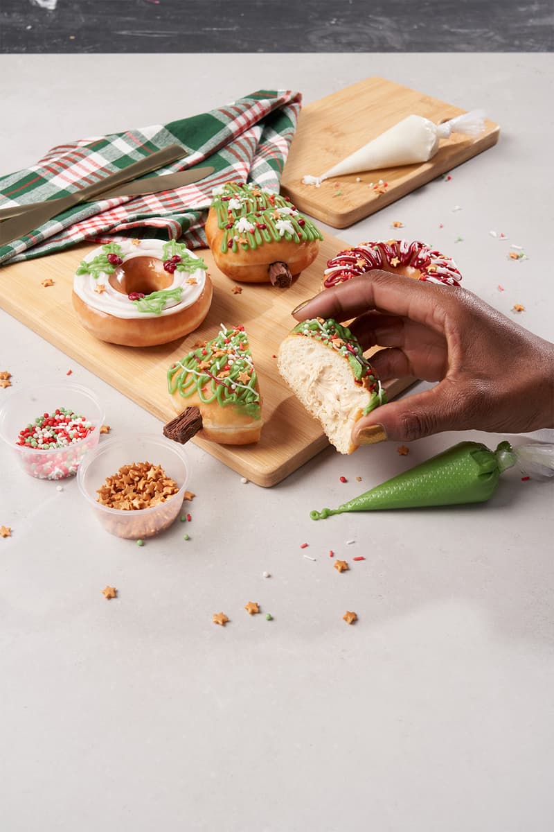 Krispy Kreme UK Christmas Donuts Sweets Desserts