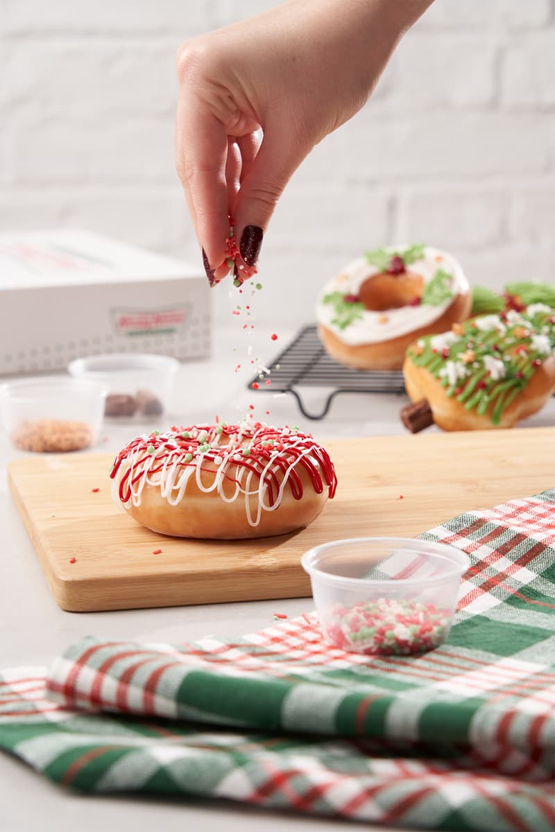 Krispy Kreme UK Christmas Donuts Sweets Desserts