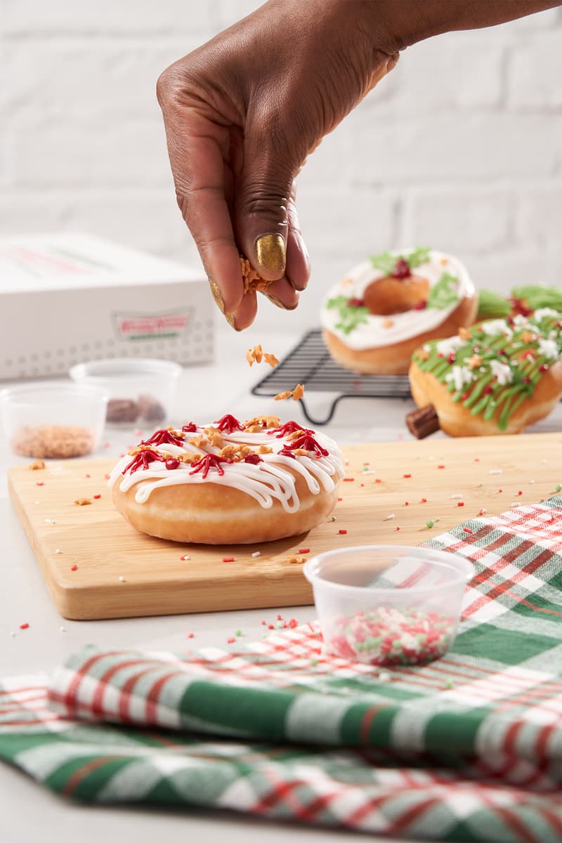 Krispy Kreme UK Christmas Donuts Sweets Desserts