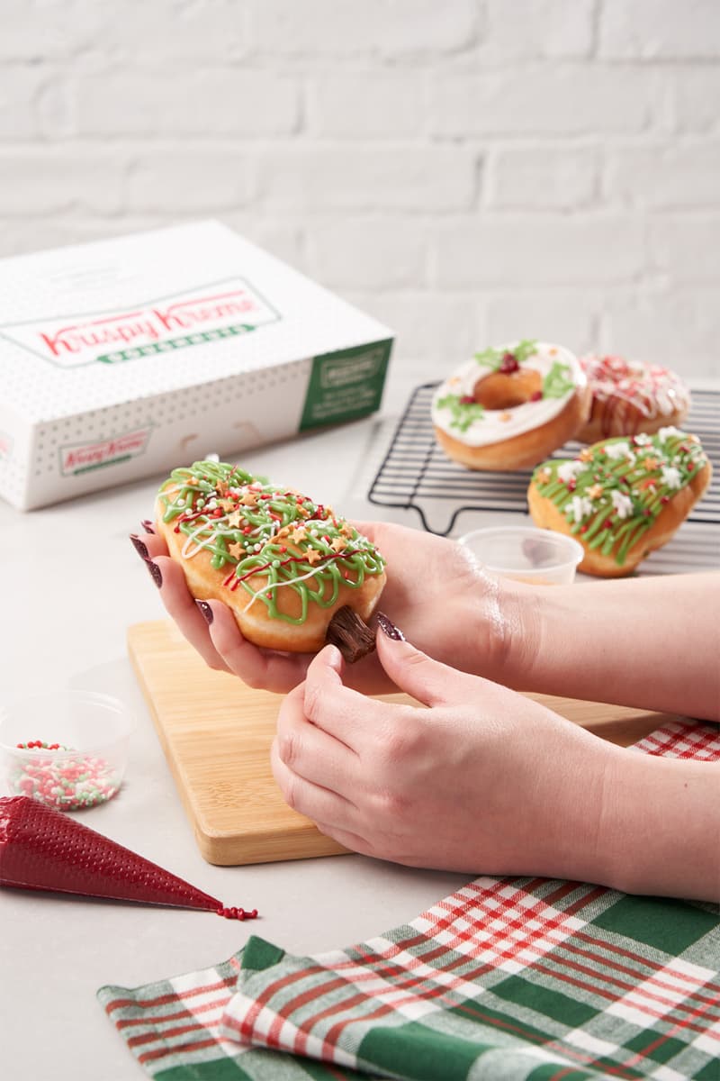 Krispy Kreme UK Christmas Donuts Sweets Desserts