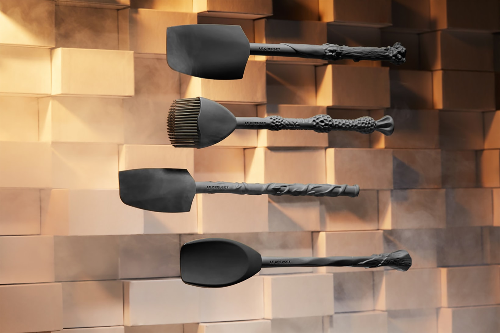 Le Creuset Harry Potter Kitchenware Collaboration Collection spatulas