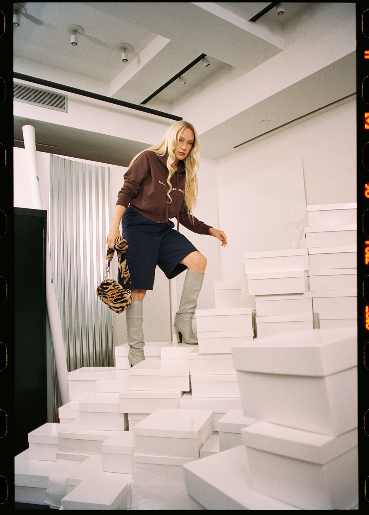 Marc Jacobs Chloë Sevigny Resort Campaign NYC Headquarters Office Boxes