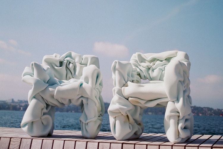 Massproductions Taps Artist Floral Mottini to Rework Used Armchairs