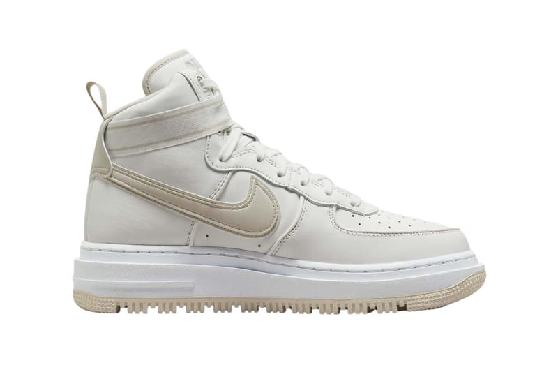 all white high top air force ones