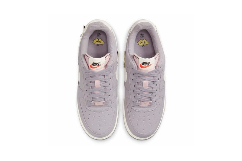 Nike Air Force 1 Low Next Nature Air Sprung Purple Sail Butterfly Price Release Date