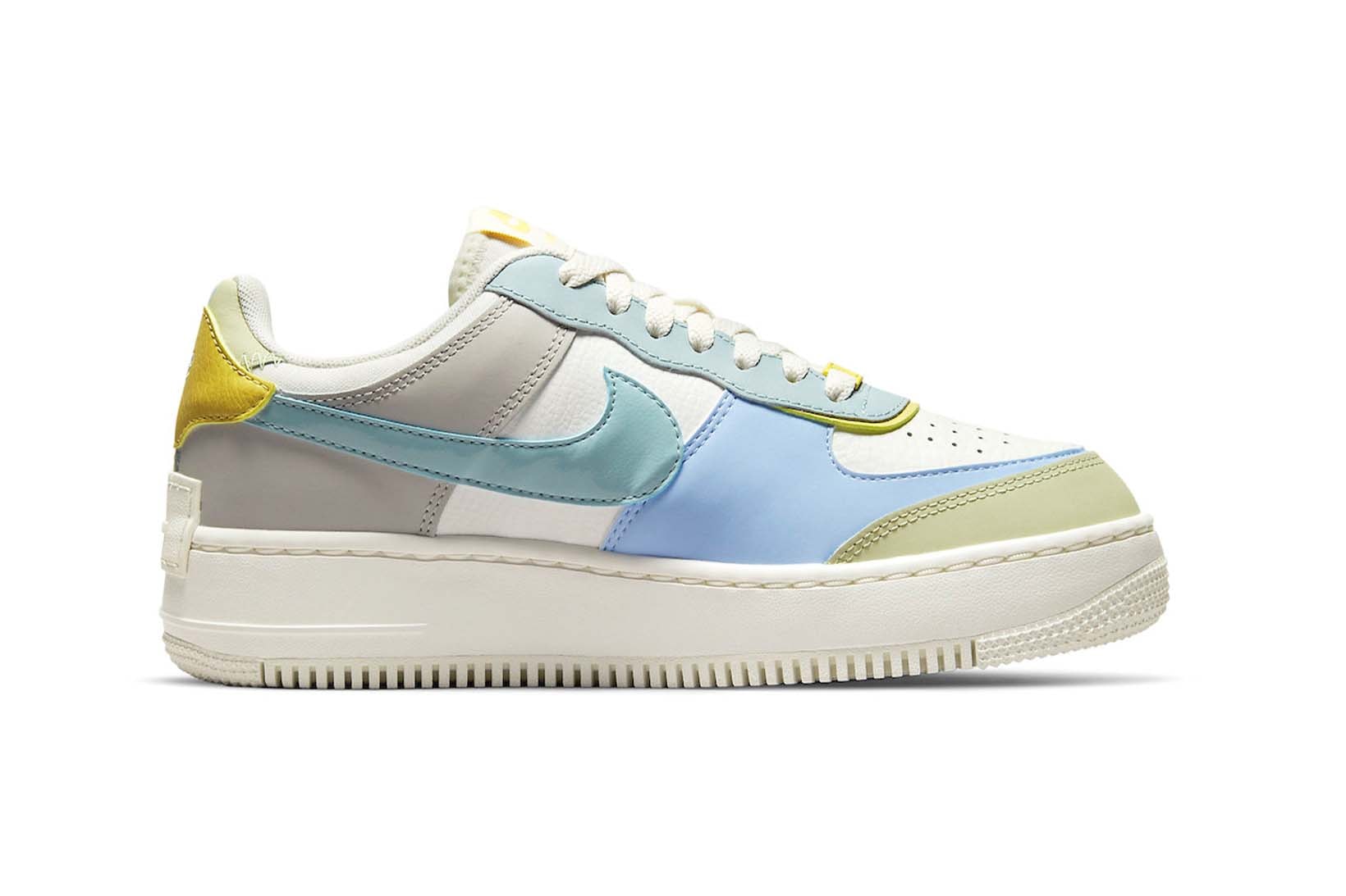 Nike Air Force 1 Shadow Ocean Cube Light Marine Olive Aura Price Release Date