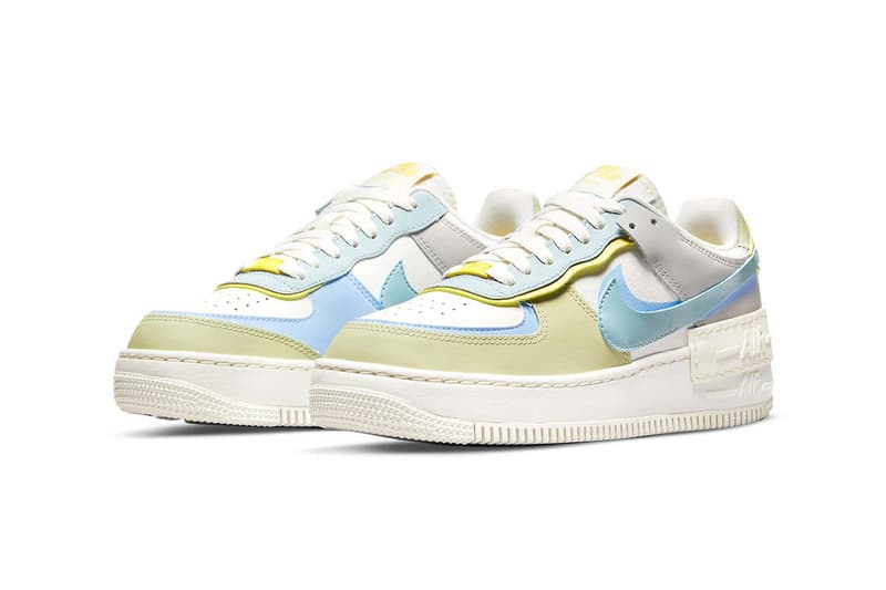 Nike Air Force 1 Shadow Ocean Cube Light Marine Olive Aura Price Release Date