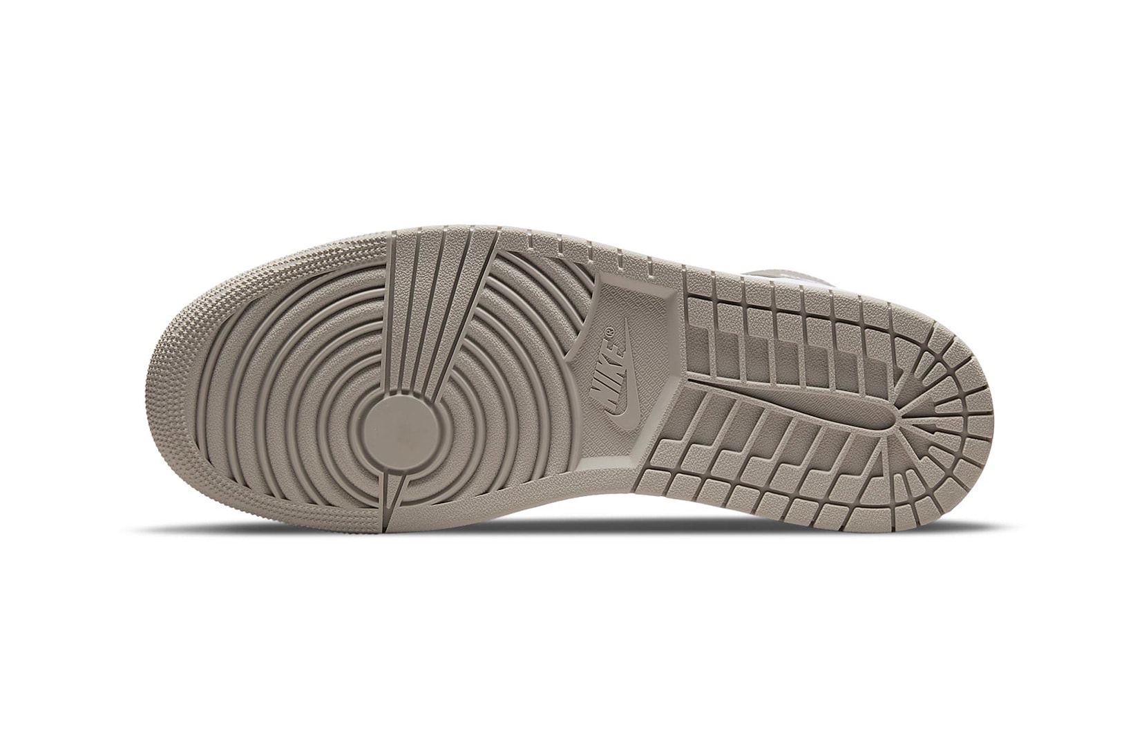 Nike Air Jordan 1 Mid College Grey White Light Bone Sneakers Shoes Kicks Footwear 