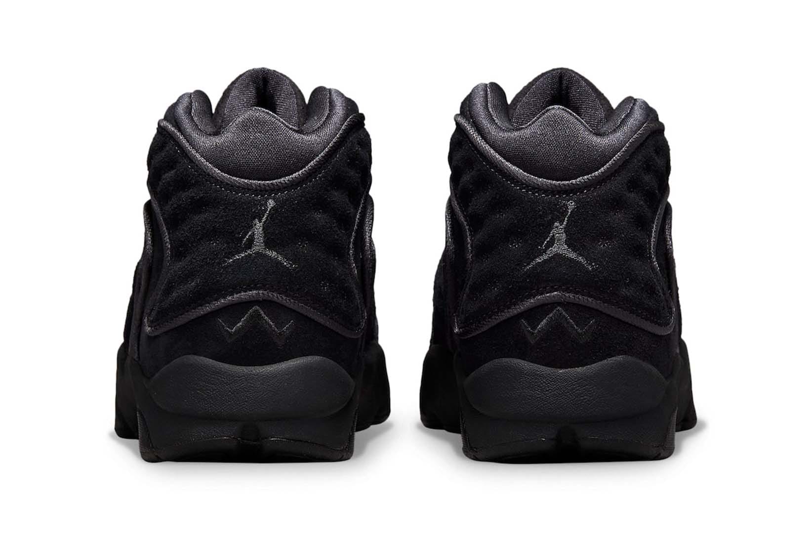 black jordan sneakers for women