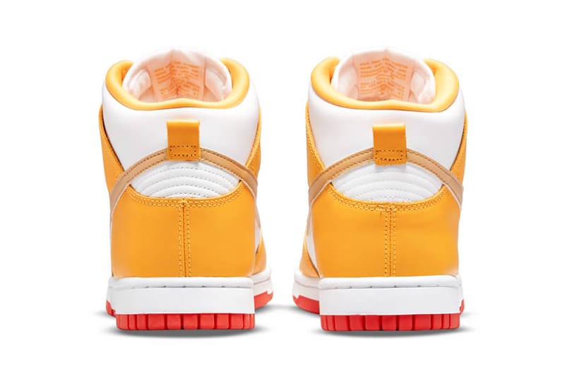 nike dunk high university gold