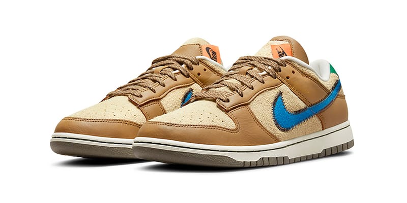 nike sb blue brown