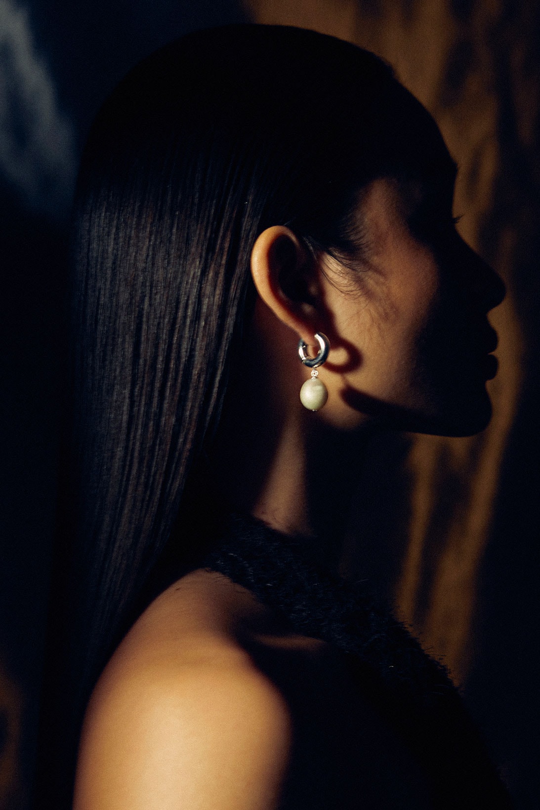 Pattaraphan Jewelry SS22 Collection Pearl Earrings