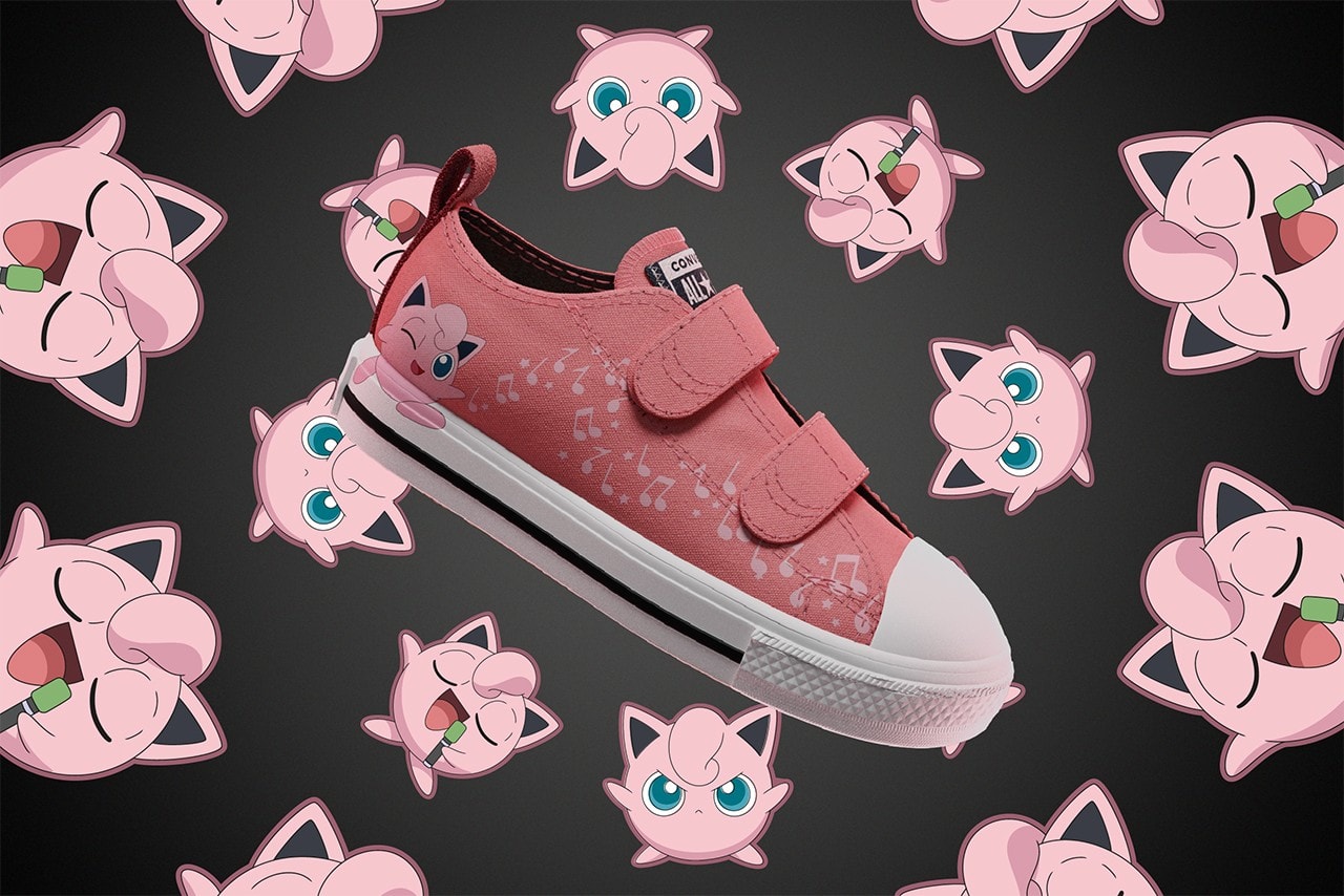 Pokemon Converse Chuck Taylor All Star Pink Release Date Collaboration Kids