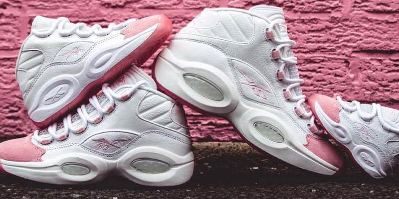 pink reebok question