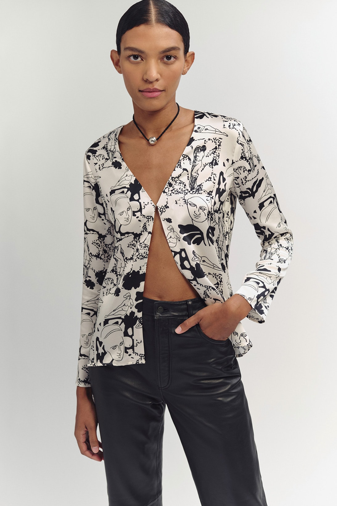 Reformation Fine Prints Artist Collection Collaboration Top
