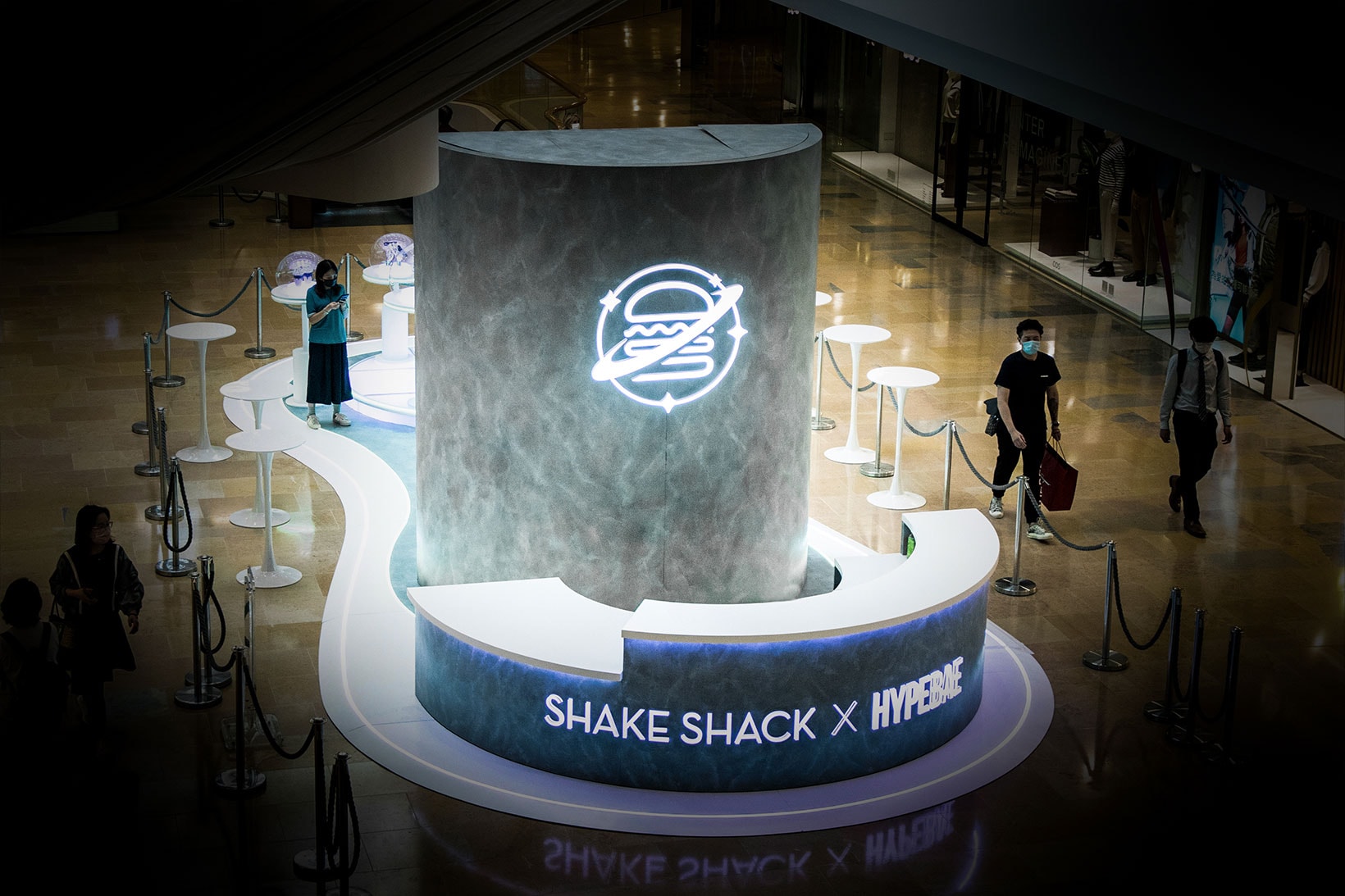 SHAKE SHACK HYPEBAE Collaboration Pop-Up 5 Year Anniversary Location Hong Kong