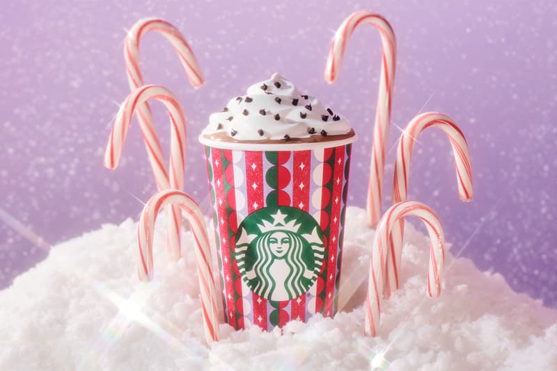 Starbucks New Holiday Drinks Peppermint Mocha Iced Sugar Cookie Almondmilk Latte