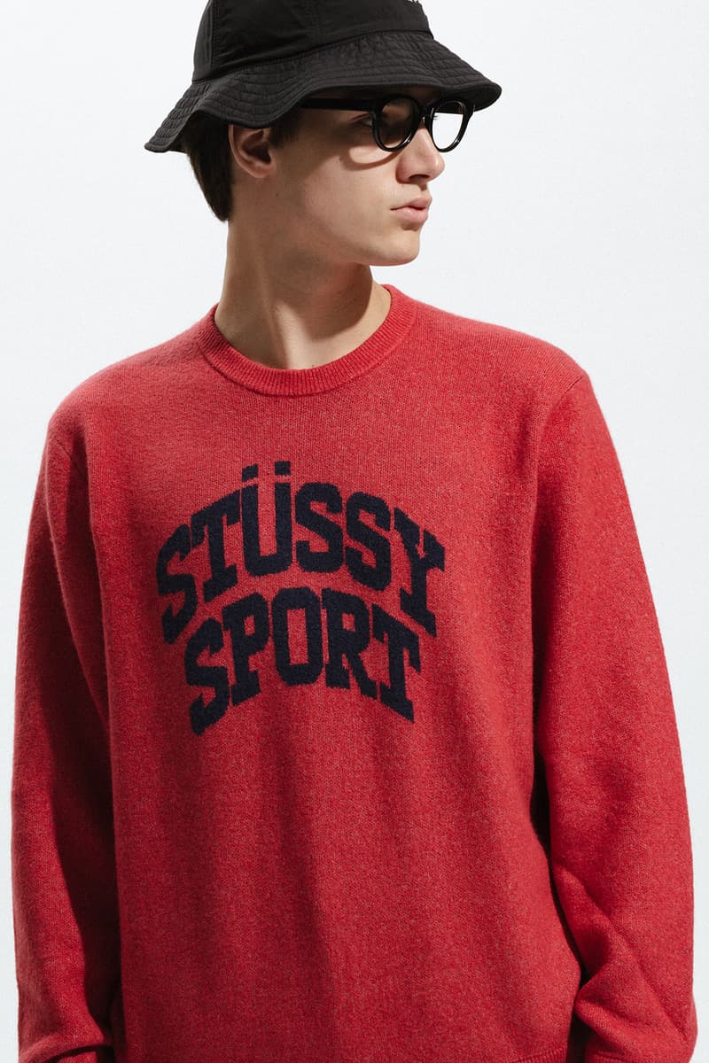 Stussy Fall Winter 2021 Collection Sweater Sport Bucket Hat