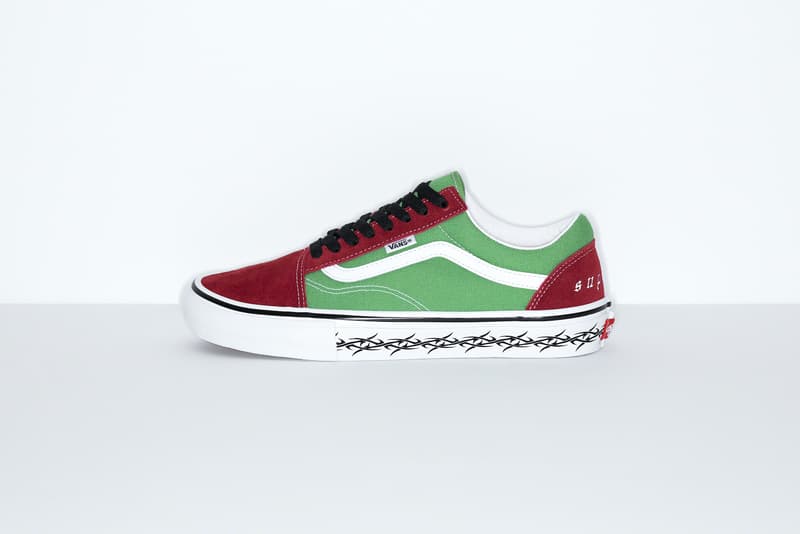 Supreme Vans Half Cab Old Skool Collaboration Sneakers Footwear Kicks Shoes