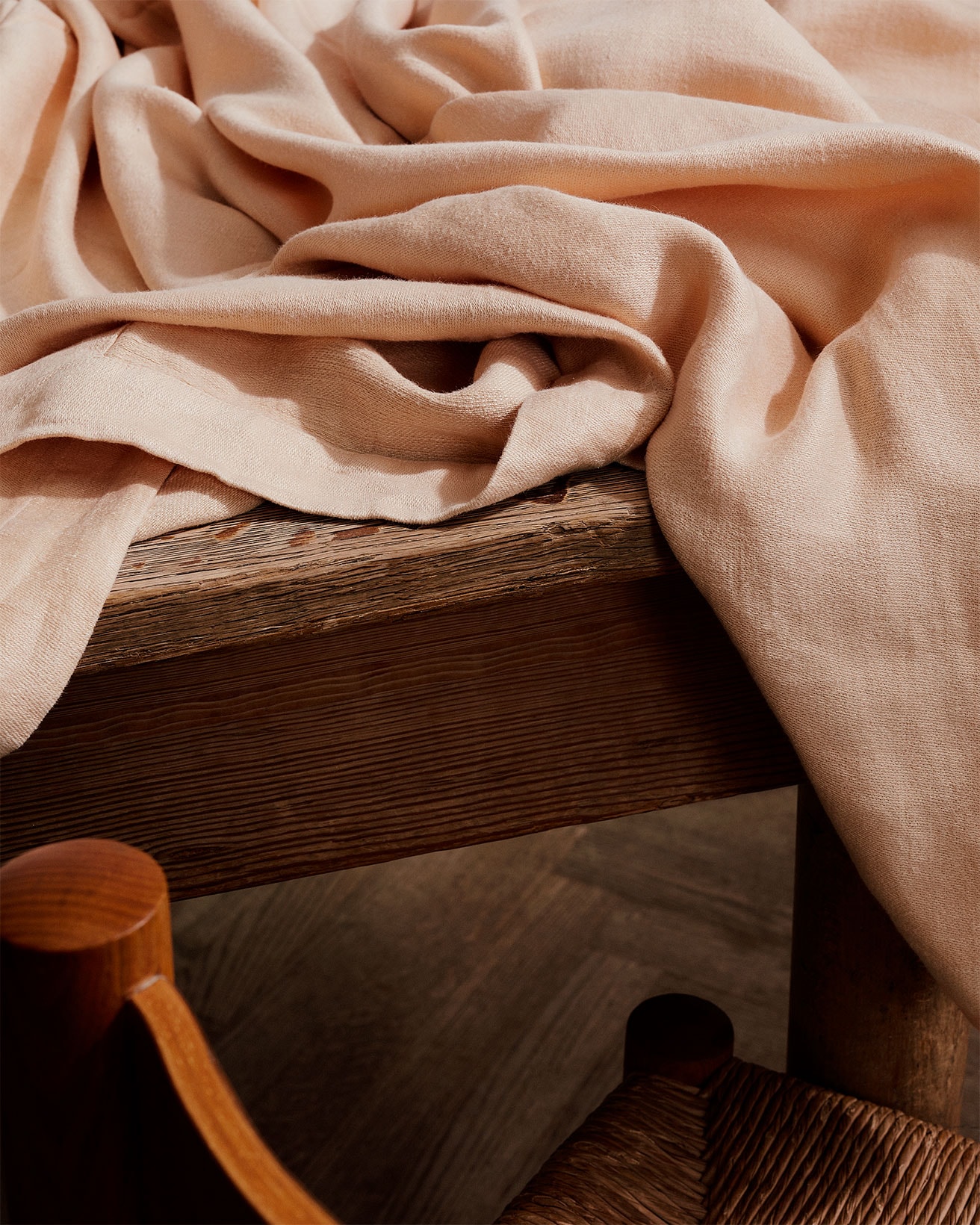 Tekla Fabrics Kitchenware Textiles Collection Wood Tablecloth