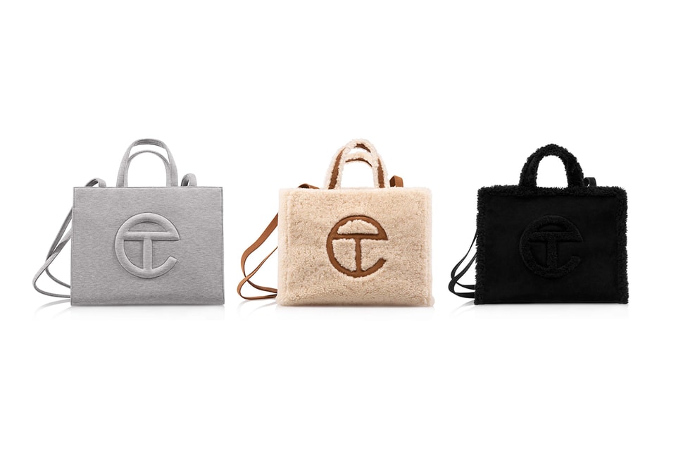 Telfar X UGG Reverse Shopping Bag Medium Natural for Women