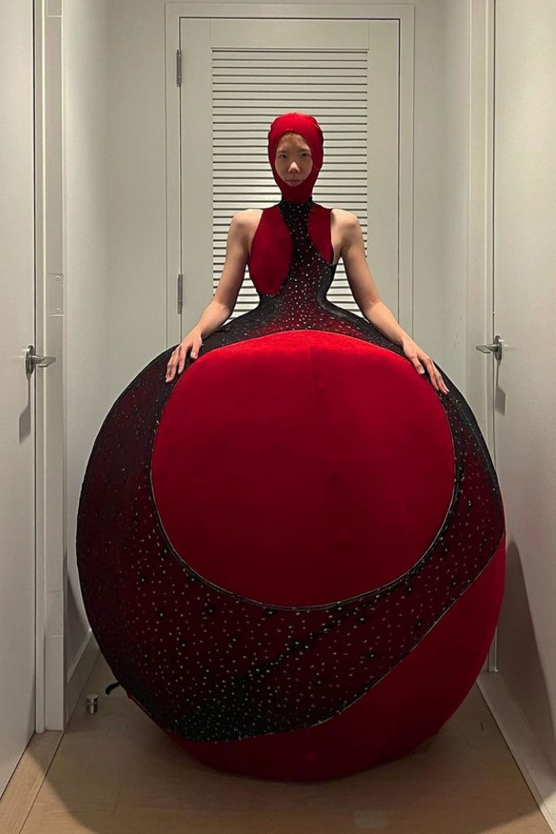 Terrence Zhou Bad Binch Balloon Dresses Red NYC Apartment