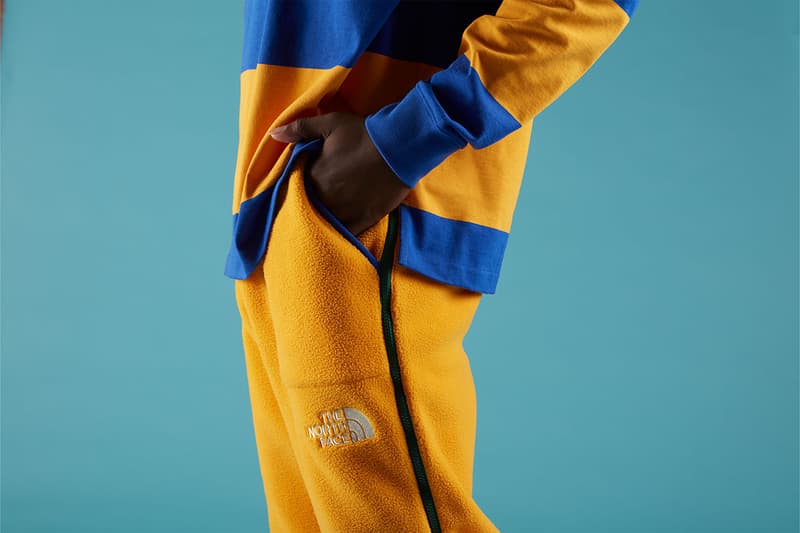 The North Face Color Block Capsule Fleece Sweatpants Logo