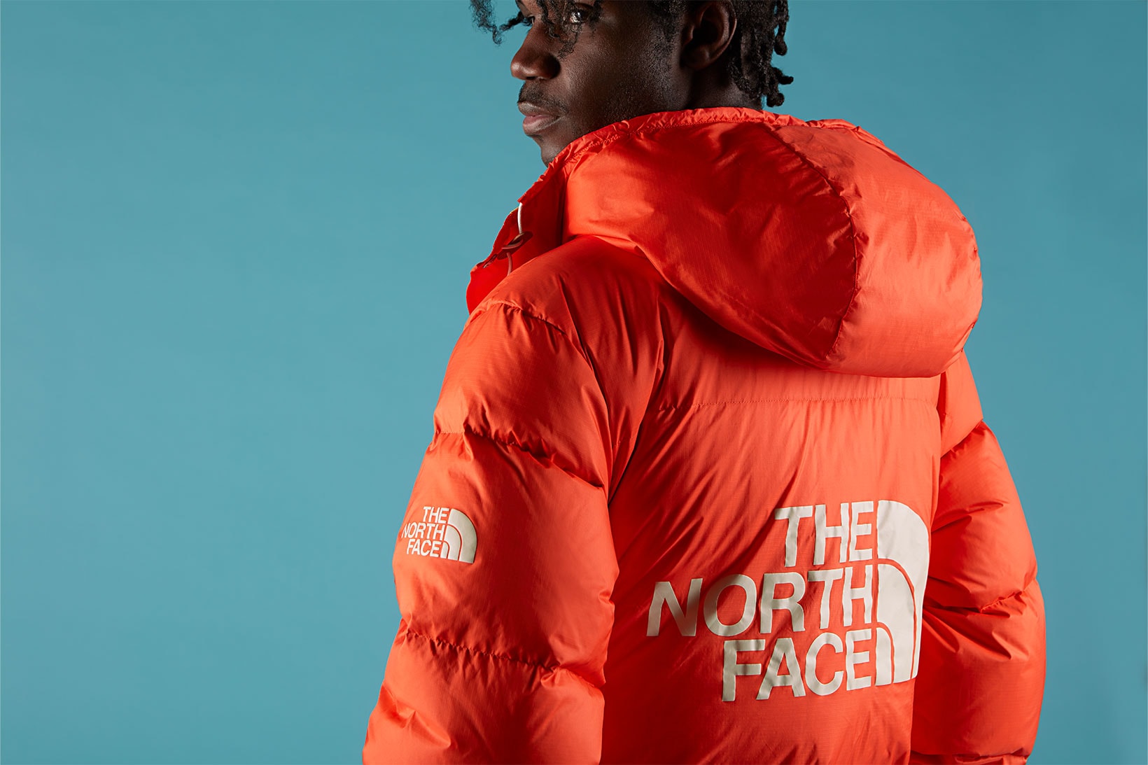 The North Face Color Block Capsule Puffer Jacket