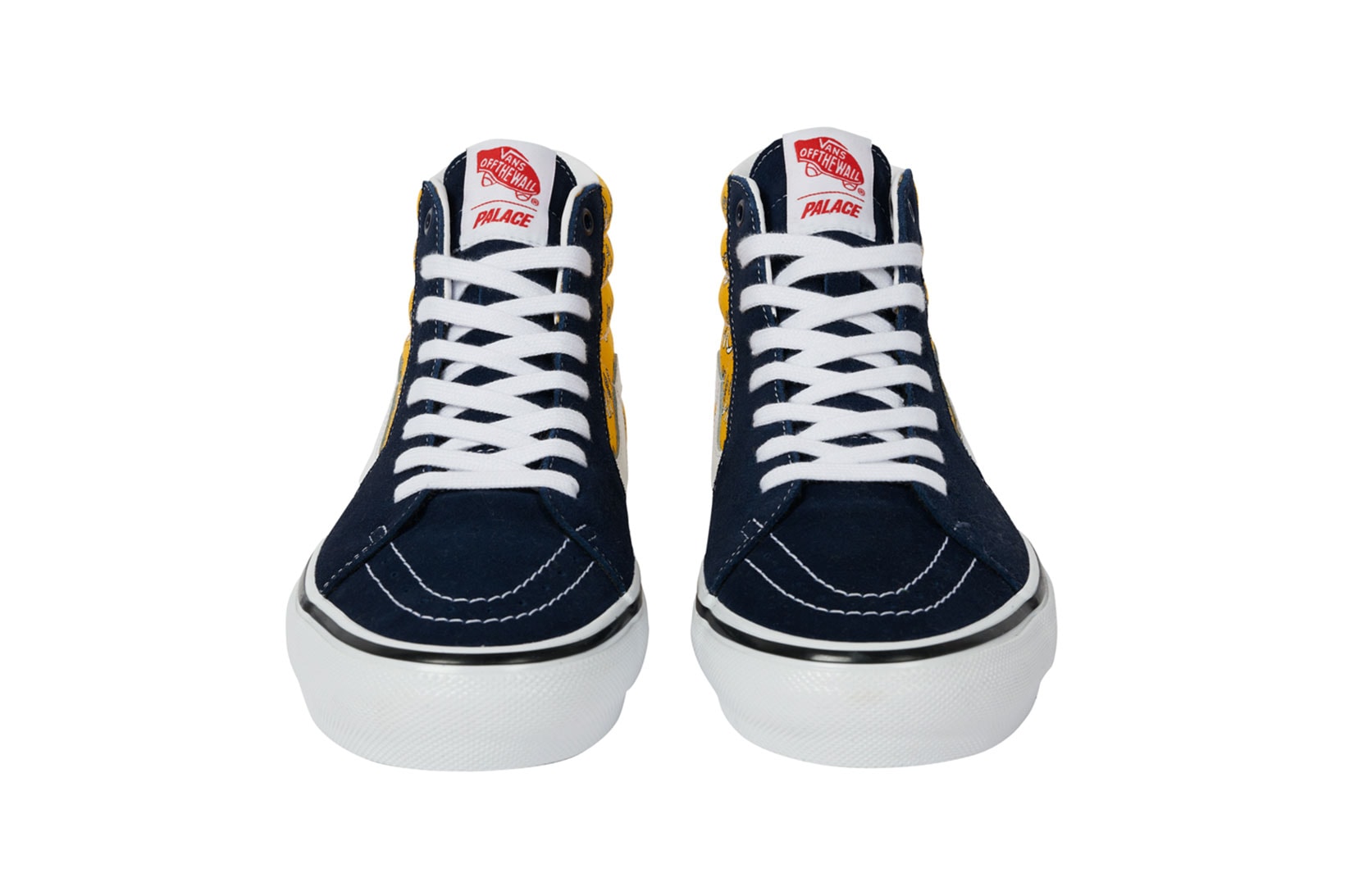 Palace Vans Sk8-Hi Shroom Collection Sneakers Navy Details