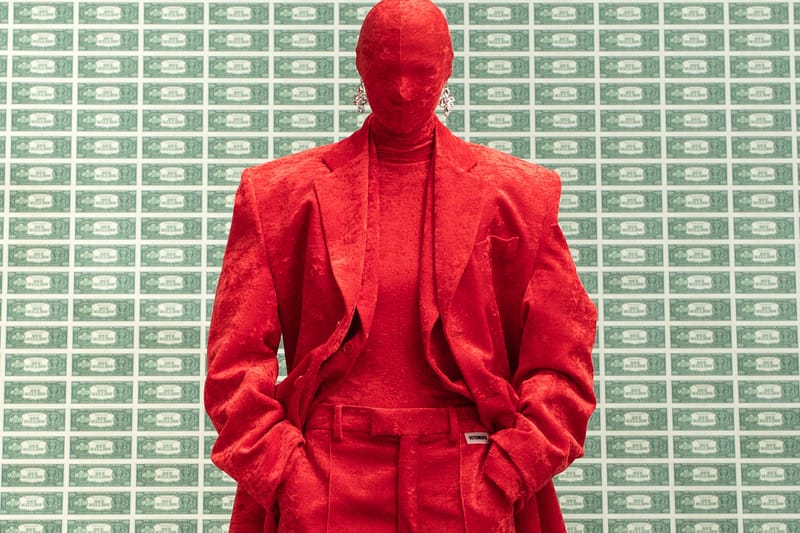 Masked Models Take Over Vetements' FW22 Collection