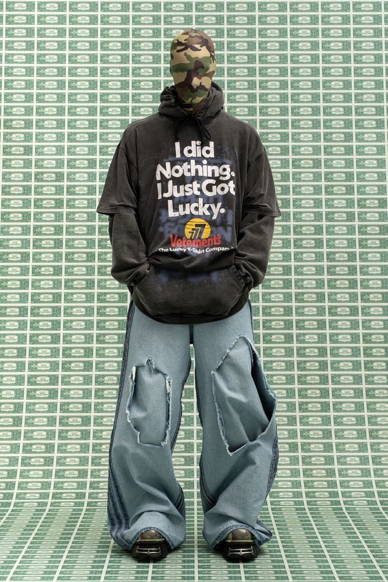 Vetements Fall Winter 2022 Collection Guram Gvasalia Masks Full Look Images